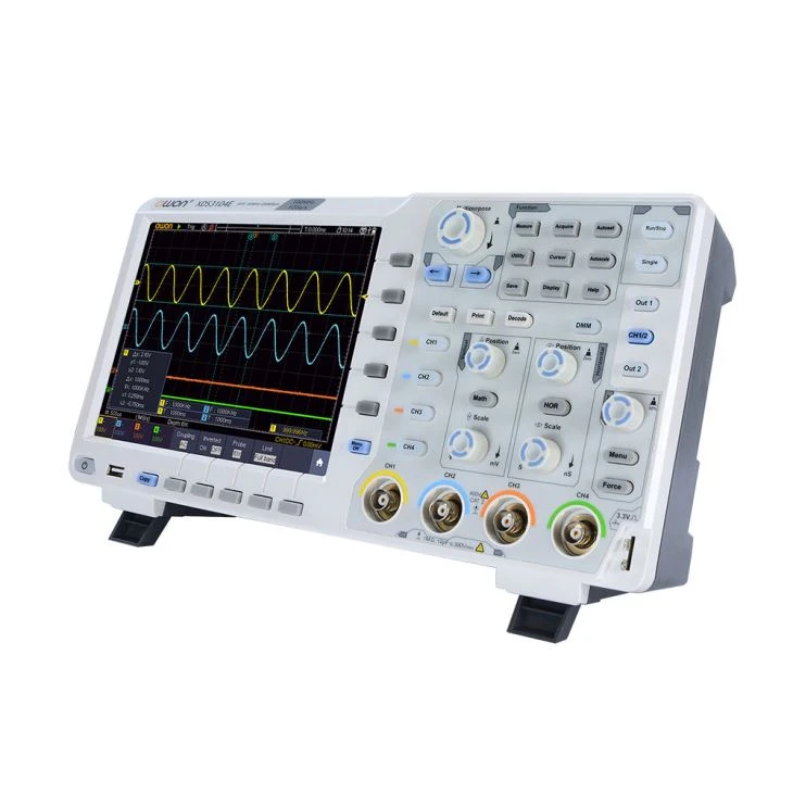 XDS3000-E Series 4CH 8/14bit Touchscreen Digital Oscilloscope